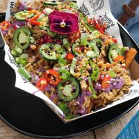 .. at Vegan Junk Food Bar - 2D in Amsterdam