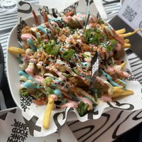 Rainbow plate   at Vegan Junk Food Bar - 2D in Amsterdam