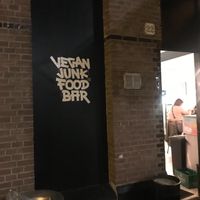 Sign  at Vegan Junk Food Bar - 2D in Amsterdam