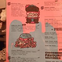 Menu at Vegan Junk Food Bar - 2D in Amsterdam