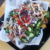 Dirty fries at Vegan Junk Food Bar - 2D in Amsterdam