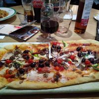 Vegana Pizza w extra olives 🫒 at ASK Italian in Scarborough