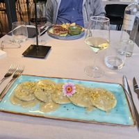 Vegan ravioli at Verdechiaro in Palermo