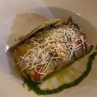 Parmigiana eggplant  at Lluvia in Alicante