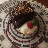 Chocolate cake  at Lluvia in Alicante