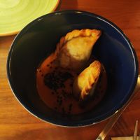 Empanadas at Lluvia in Alicante