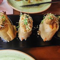 Kimchi rolls at Lluvia in Alicante