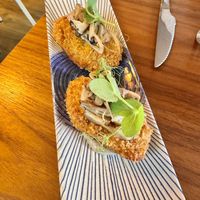 Croquetas de Shitake del menú   at Lluvia in Alicante