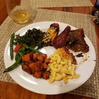 vegan thanksgiving at Ninth Square Market Caribbean Style in New Haven