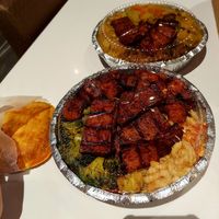 Portions are generous too #Veganuary at Ninth Square Market Caribbean Style in New Haven