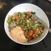 Vegan Salmon Pokebowl  at Poké Perfect - Utrecht in Utrecht