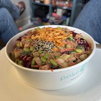 “You make miso happy” bowl  at Poké Perfect - Utrecht in Utrecht