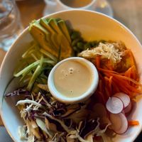 Buddha Bowl at Atlas Cafe in Courtenay
