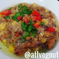 bean dip at Blaze Point 90 in Cairo