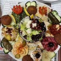 Plato degustación at El Rincon de Beirut in Sevilla