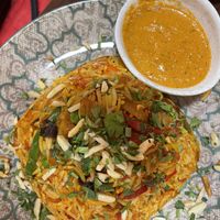 Beriany de verdura at El Rincon de Beirut in Sevilla