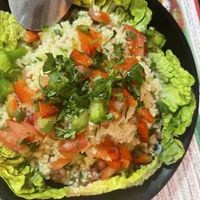 Cous cous  at El Rincon de Beirut in Sevilla