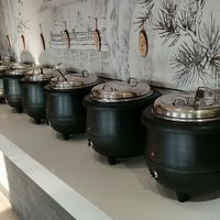 soup area at Tian He Cai Gen - 天荷菜根 in Quanzhou