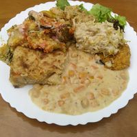 Vegan plate at Espaço Nutrir - Corpo Mente Espirito in Florianopolis