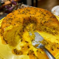 Bolo com cobertura de maracujá   at Espaço Nutrir - Corpo Mente Espirito in Florianopolis