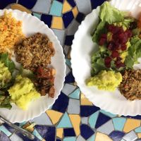 Vegan lunch buffet at Espaço Nutrir - Corpo Mente Espirito in Florianopolis