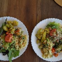 Vegan lunch buffet at Espaço Nutrir - Corpo Mente Espirito in Florianopolis