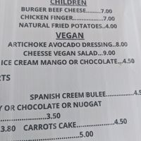  at Antonio's Restaurant in Cartagena