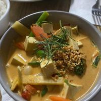 Penang tutu curry at Menu Thai Cuisine in Port Douglas