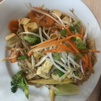 Pad thai tofu and vegetable  at Menu Thai Cuisine in Port Douglas