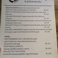 Page 5 at French Bakery in Kathmandu