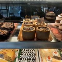 Vegan chocolate truffle at French Bakery in Kathmandu