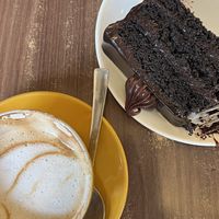   at French Bakery in Kathmandu