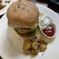   at French Bakery in Kathmandu