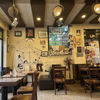   at French Bakery in Kathmandu