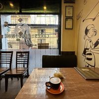   at French Bakery in Kathmandu