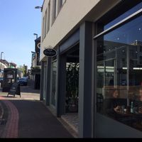 outside of the cafe at Middletown Coffee in Ballymena