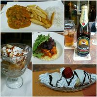Nice vegan food at The Corra Linn in Salou