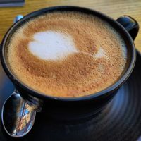 Oat cappuccino at Where The Pancakes Are in South East London