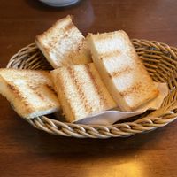 Toasted bread  at Veggie Wonderland in Taichung