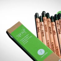 Pencils that you can plant and something grows at Kalcek - Smartinska in Ljubljana