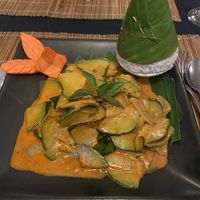 Coconut pumpkin chilli   at Bamboo Tree Lao Cooking School and Restaurant in Luang Prabang