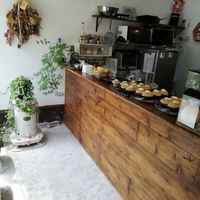 Interior at NY Muffin in Tokyo