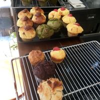 Fresh from the oven at NY Muffin in Tokyo