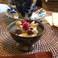 Vegan parfait  at NY Muffin in Tokyo