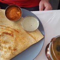 dosa at The South Indian - Vesterbrogade in Copenhagen
