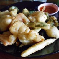 Blue Diamond 27 Chiang Mai, Veggie Tempura at Blue Diamond in Chiang Mai