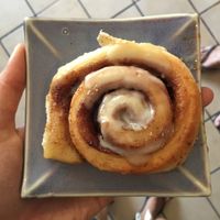 Cinnamon Roll (only 35 Baht) at Blue Diamond in Chiang Mai