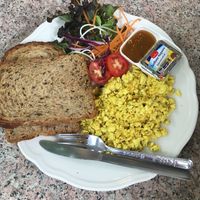 tofu scramble at Blue Diamond in Chiang Mai