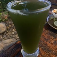 Gotu kola juice  at Blue Diamond in Chiang Mai