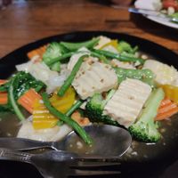 Mixed Vegetable Tofu at Blue Diamond in Chiang Mai